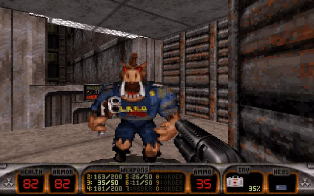 Duke Nukem 3D – An updated AGA/RTG port for the Amiga by NovaCoder