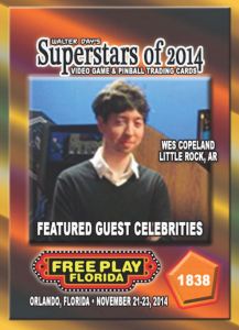 Video Game Trading Card Spotlight – Wes Copeland